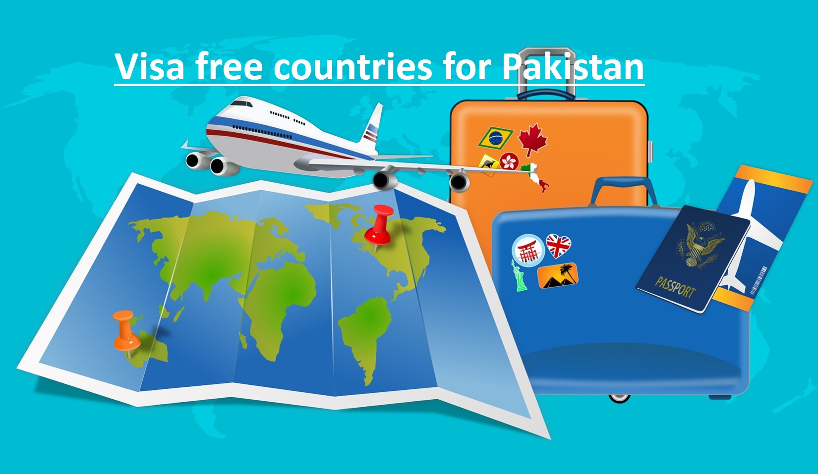 Visa free countries for Pakistan 2022