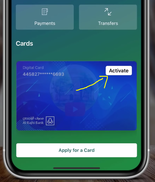 Al Rajhi digital card