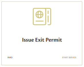 UAE Exit Permit