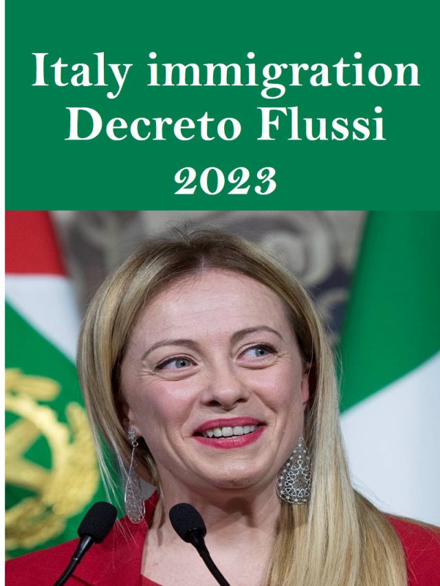 Italy Decreto Flussi 2023