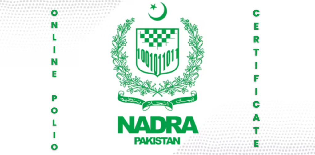 NADRA Polio Certificate for international travel - Info Omni